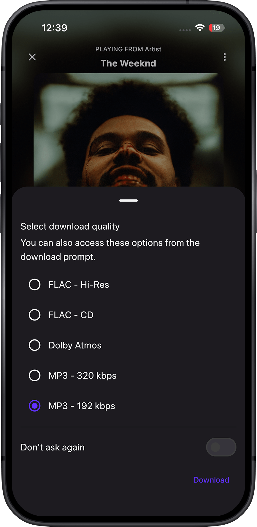 Mozilon Audio Quality Settings